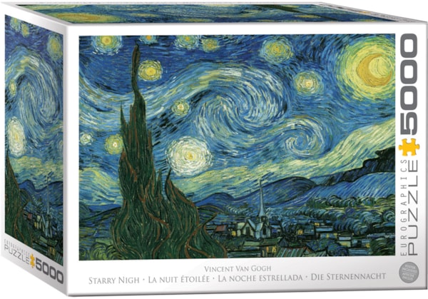 Eurographics - Stary Night by Vincent van Gogh (5000-Piece Puzzles)
