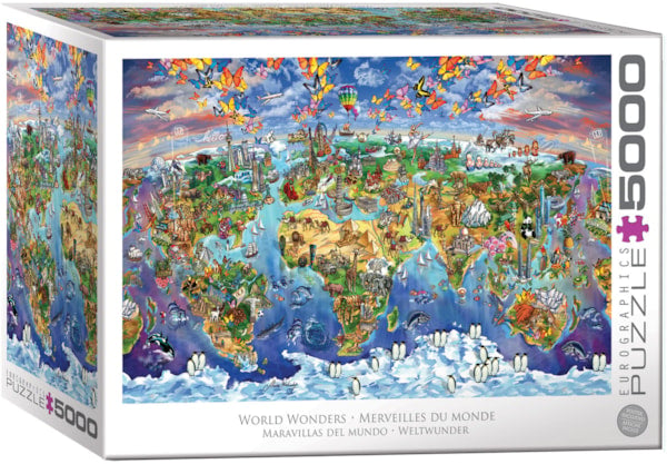 Eurographics - World Wonders by Maria Rabinky (5000-Piece Puzzles)