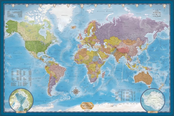 Eurographics - Map of the World (5000-Piece Puzzles)