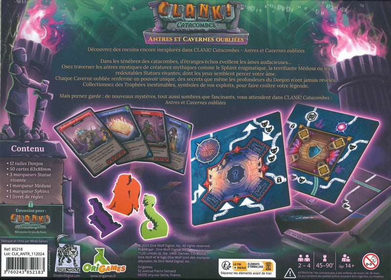 CLANK! - CATACOMBES - EXT. ANTRES ET CAVERNES OUBLIÉES