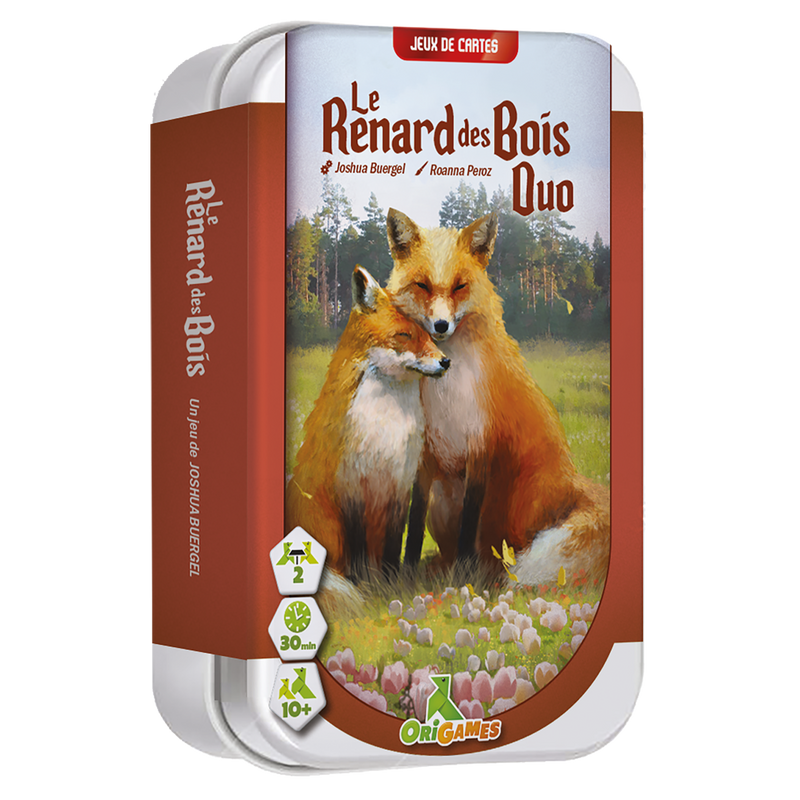 LE RENARD DES BOIS DUO - BOITE MÉTAL