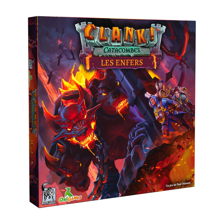 Origames - CLANK!™ CATACOMBES EXTENSION N°2 : LES ENFERS
