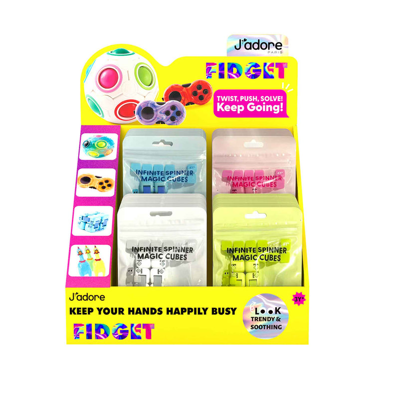 JADORE - INFINITE SPINNER MAGIC CUBES (24PCS/DISPLAY)