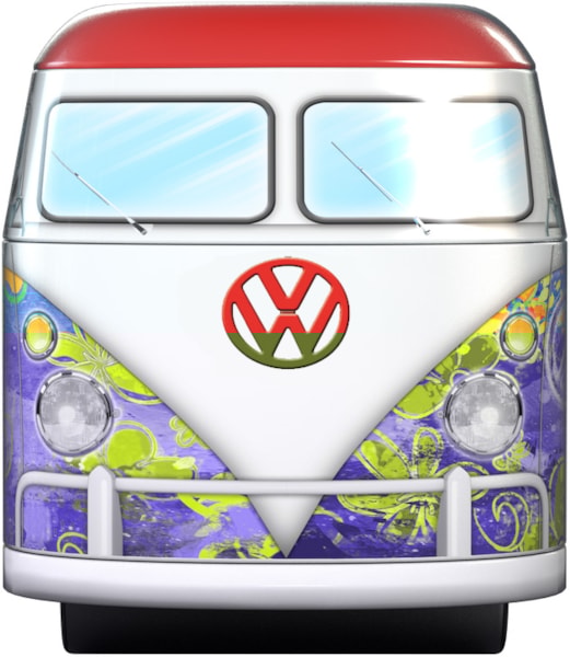 Eurographics - Vw-Bus Tin - Wave Hopper (550-Piece Puzzle)