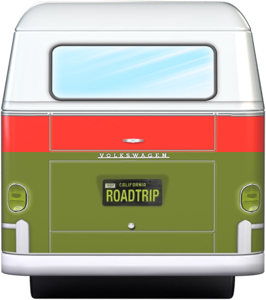 Eurographics - Vw Bus Tin - Road Trips (550-Piece Puzzle)
