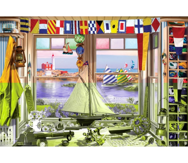 Eurographics - Lighthouse Tin-(550-Piece Puzzle)