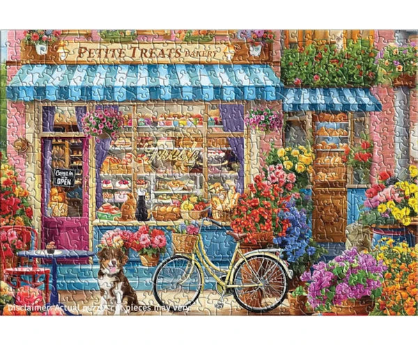 Eurographics - 550 Piece Shaped Tin Puzzle - Bakery Shop Tin By Leann Kate