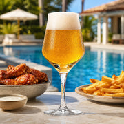 Masterbrew Amber Beer Glasses (2-Pack) | 410 mL / 14 oz – lifestyle or serving view
