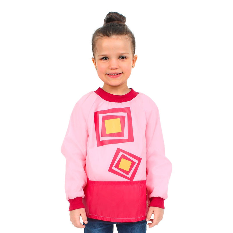 APRON:PASSE-PARTOUT:PINK (PASSE-CARREAU) 7/8
