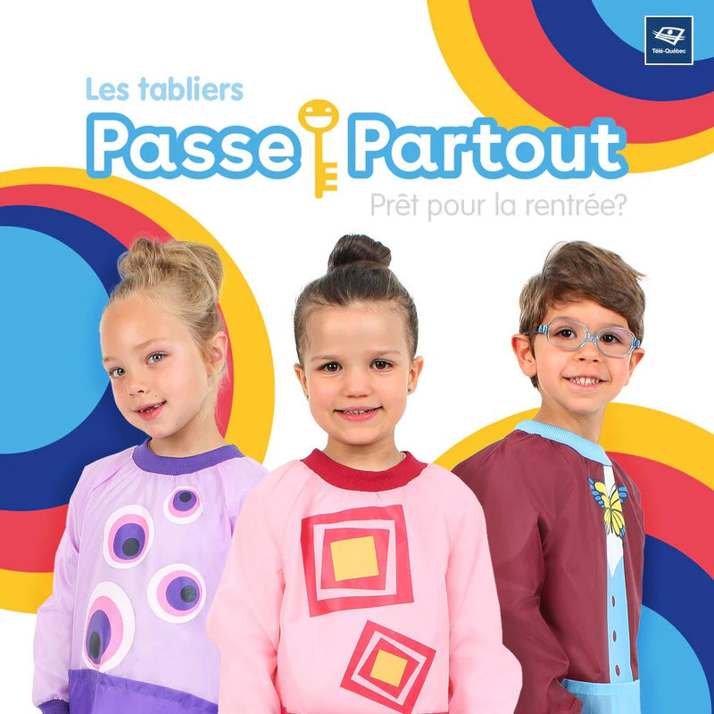 APRON:PASSE-PARTOUT:PINK (PASSE-CARREAU) 7/8