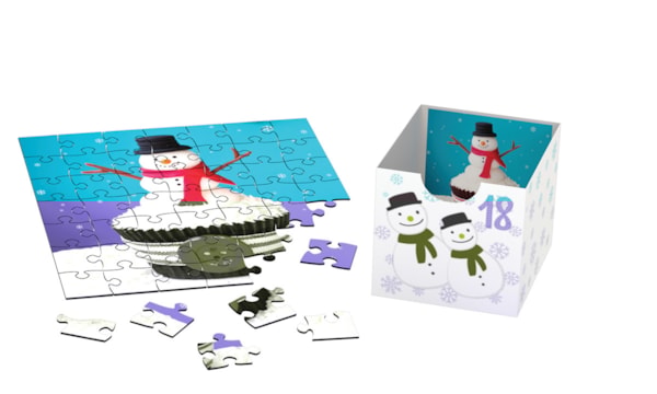 Eurographics - Advent Calendar 24 Mini (50-Piece Puzzle)