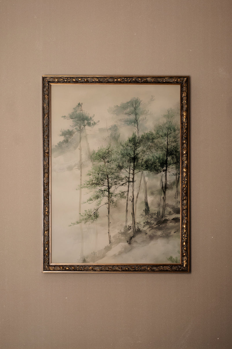 VIBRATION NATURELLE, CADRE VINTAGE BRONZE