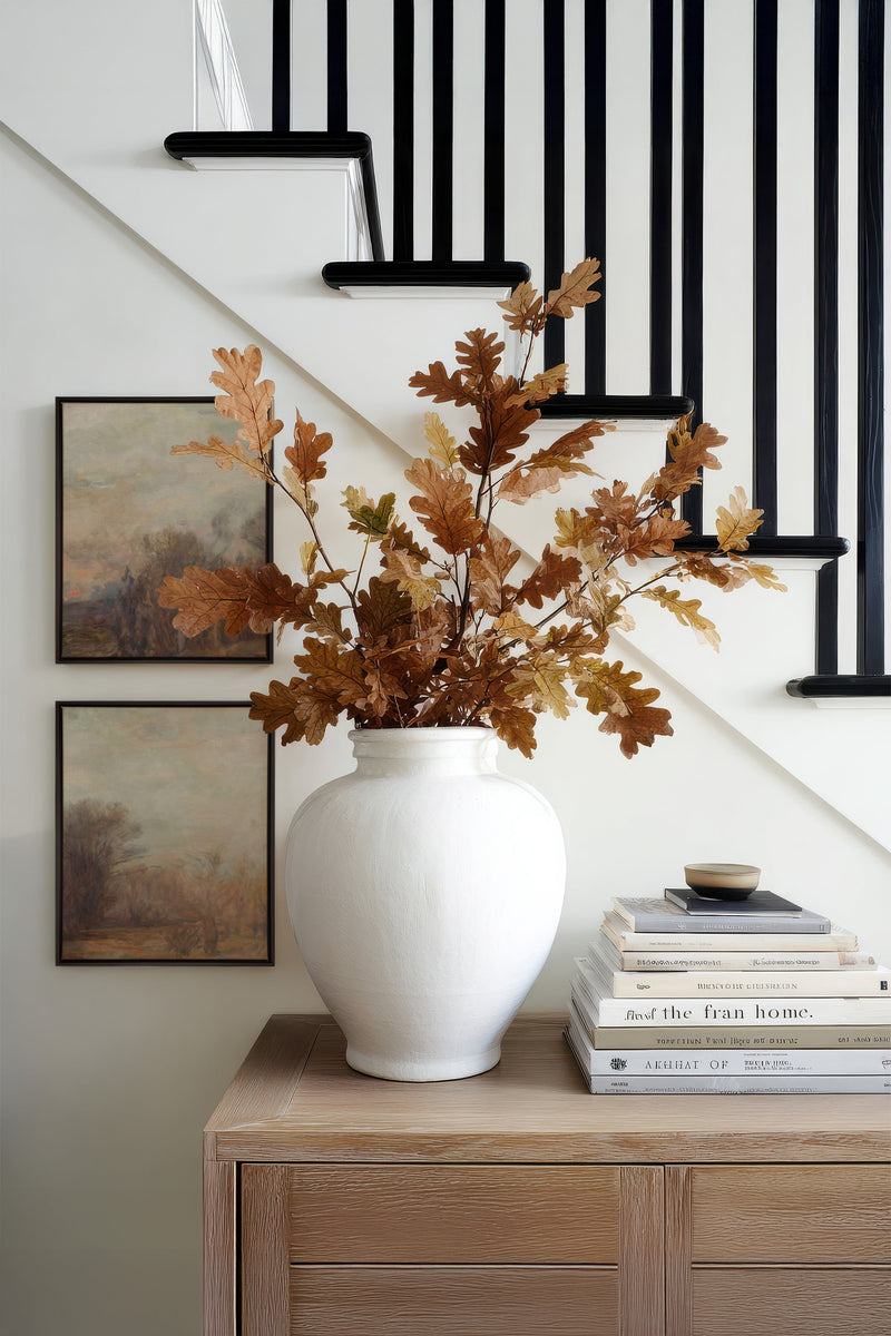 SILENT SEASON DUO (2 Oeuvres sur toile étirée)