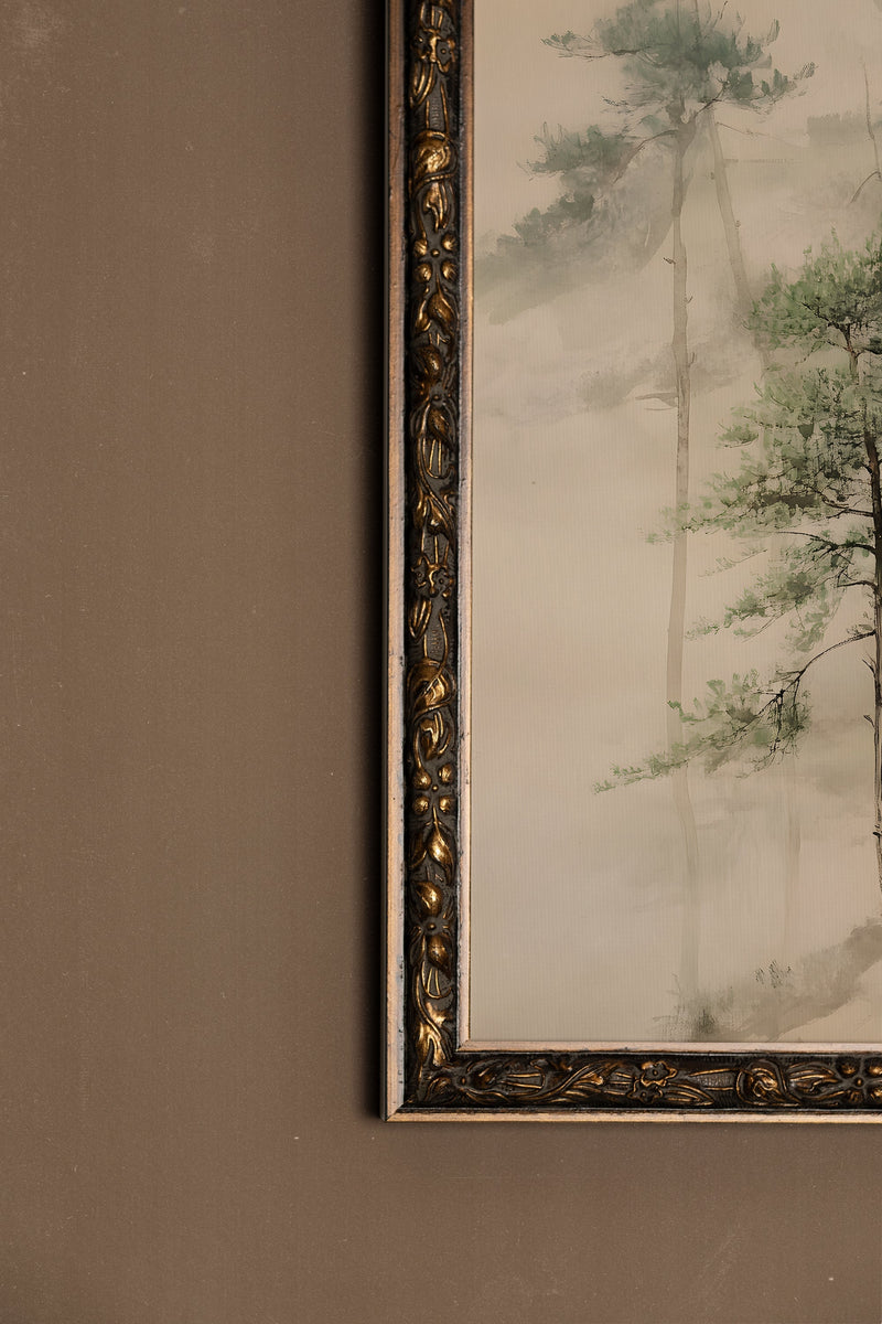 VIBRATION NATURELLE, CADRE VINTAGE BRONZE