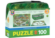 Eurographics - Dinosaurs Lunch Bag (LUNCH BAG 100-Piece Puzzle) - Limolin 
