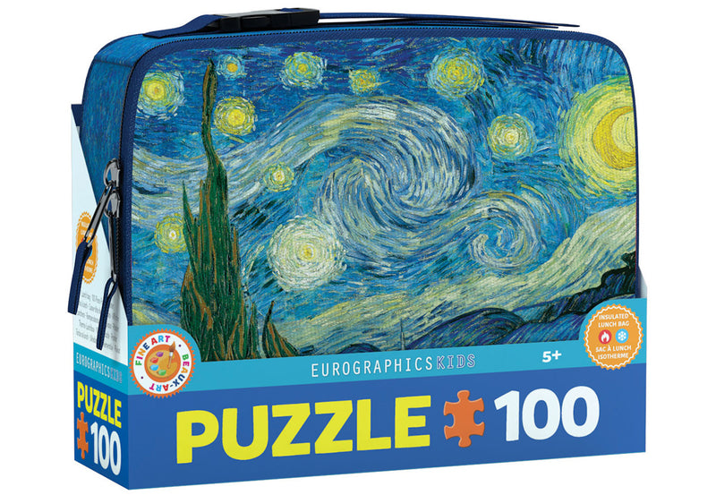 Eurographics - Starry Night Lunch Bag (LUNCH BAG 100-Piece Puzzle) - Limolin 