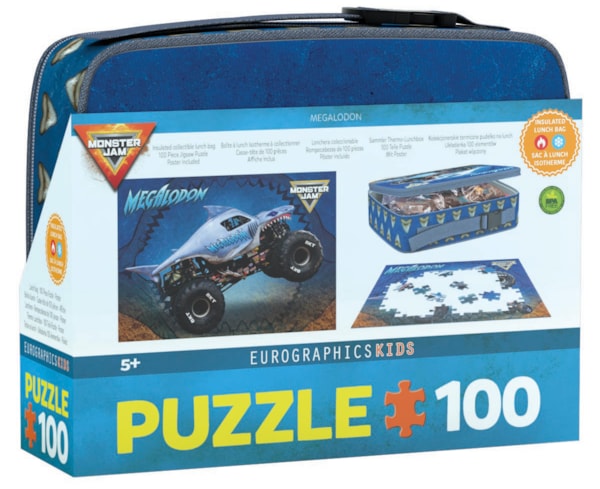 Eurographics - Megalodon - Monster Jam Lunch Bag