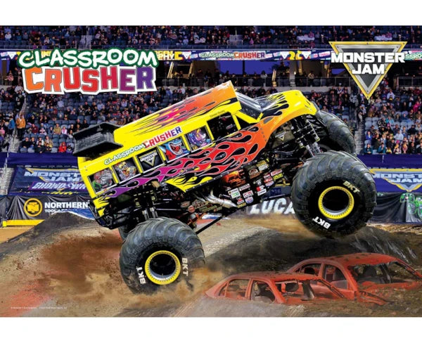 Eurographics - 100 Piece Lunch Bag Puzzle - Classroom Crusher - Monster Jam