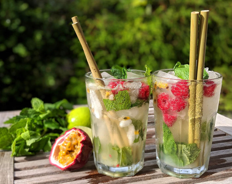 David Shaw - ORGANIC BAMBOO STRAWS SET/7 CDU/20
