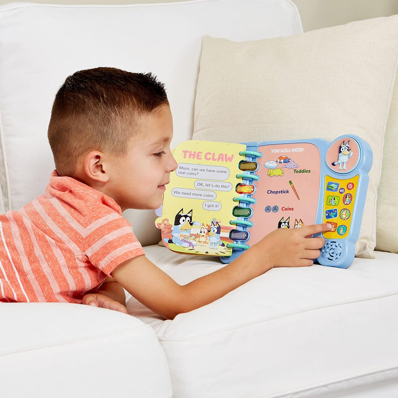 Vtech - Bluey's Book of Games (English Version)