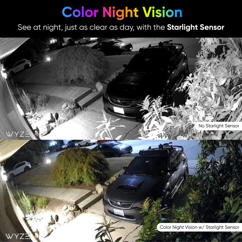 Wyze Cam v3 Security Cameras WYZEC3X2, 2 Pack