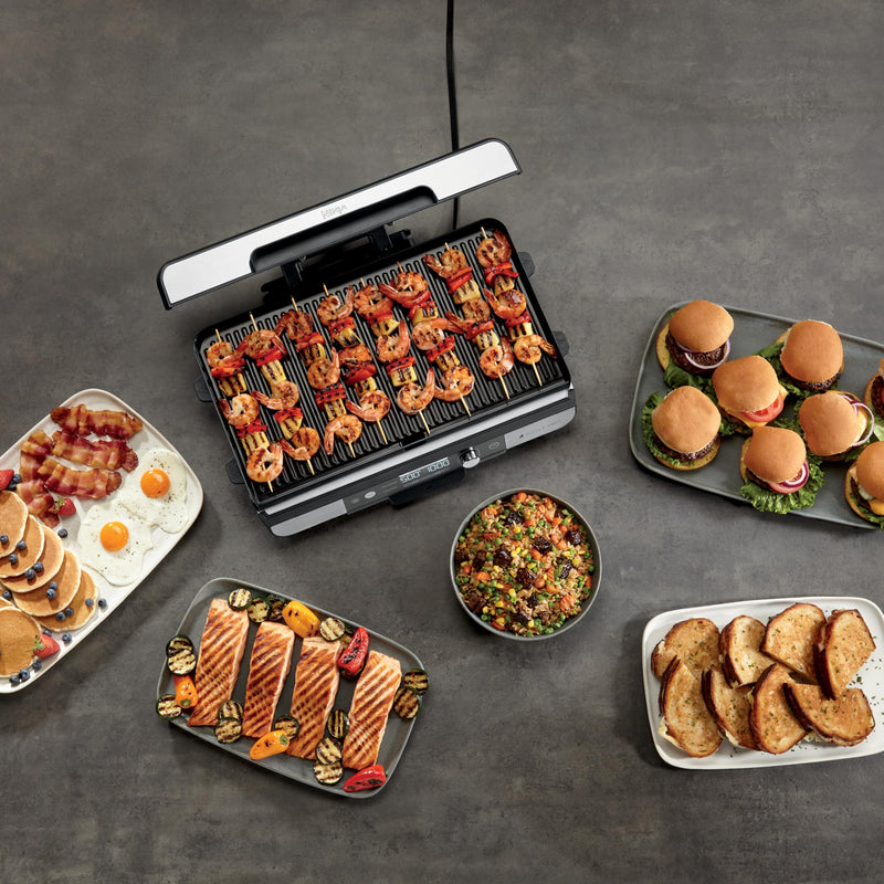 Ninja Sizzle Pro XL Indoor Griddle & Grill GX101C, 20 in.