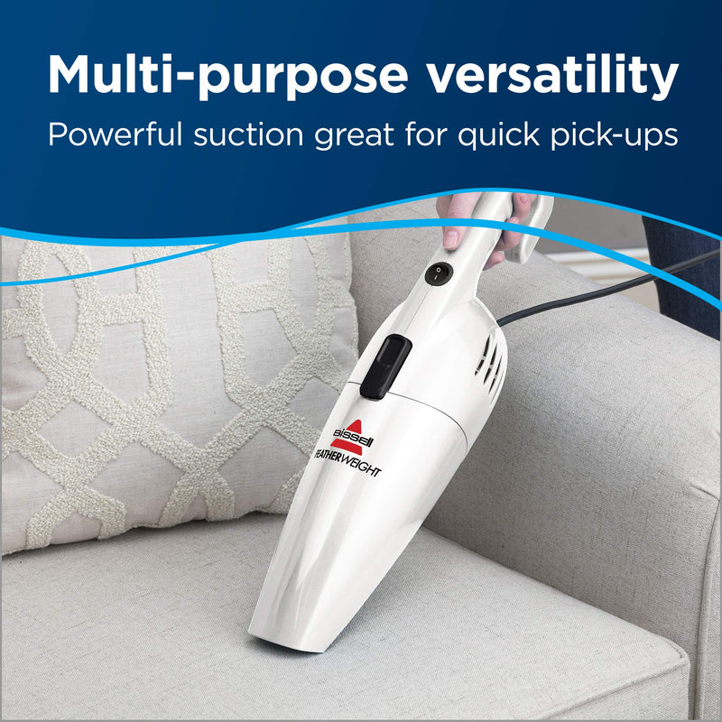 BISSELL Featherweight 2033J 3-in-1 Stick Vacuum, White