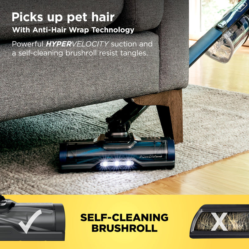 Shark Cordless Stick Vacuum IZ363HT, Blue