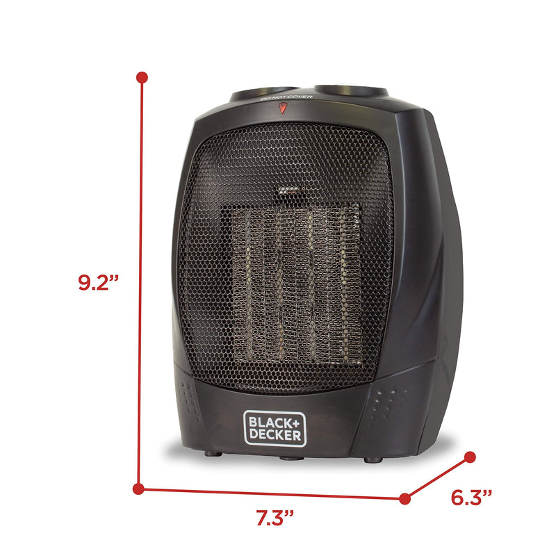 BLACK+DECKER - BHDC201 - Portable Desktop Heater