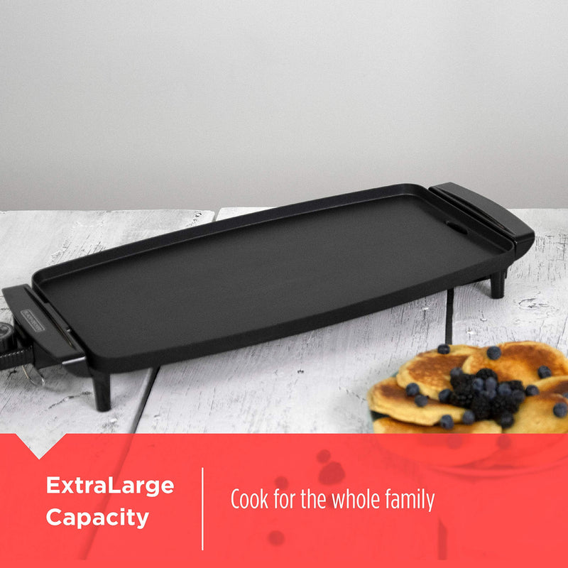 BLACK+DECKER - GD1810BC - Family-Sized Electric Griddle