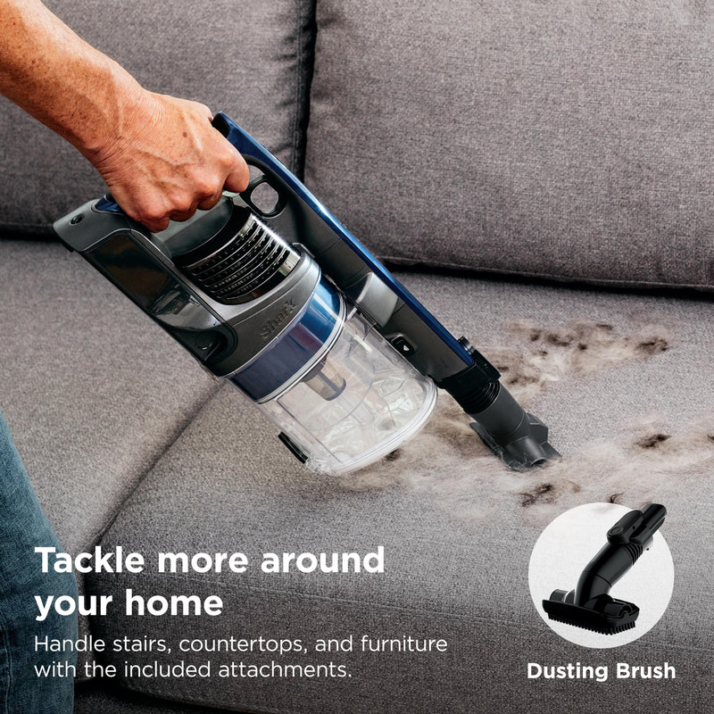 Shark Cordless Stick Vacuum IZ363HT, Blue