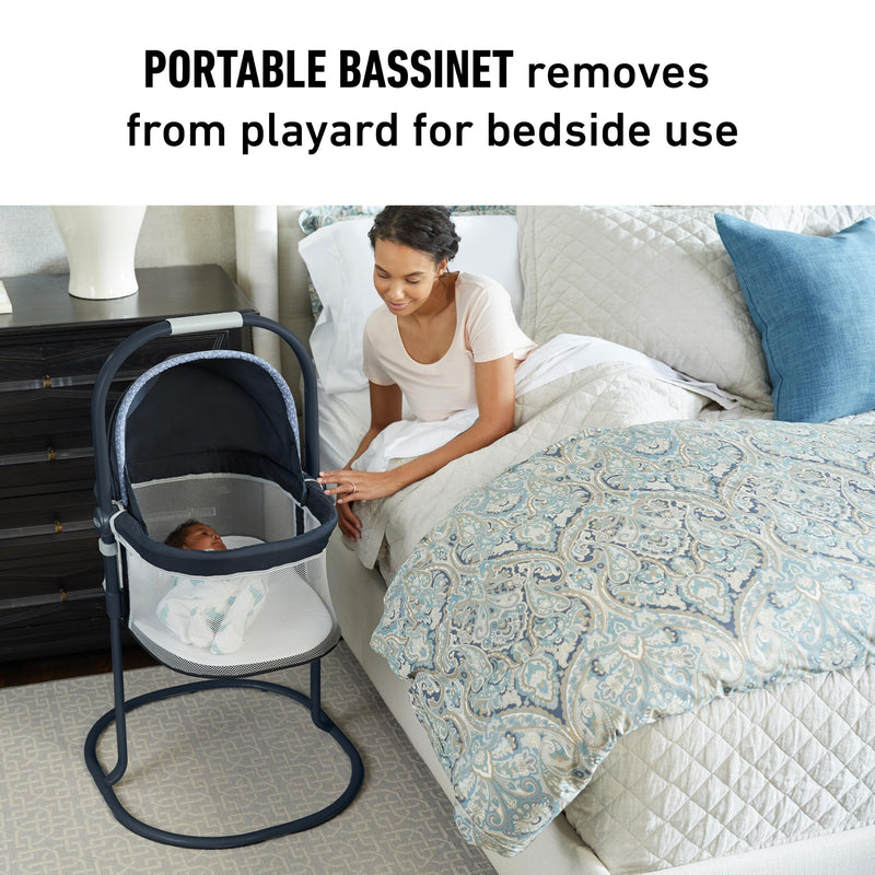 Graco - Pack 'n Play Day2Dream Bassinet Playard - Rainier