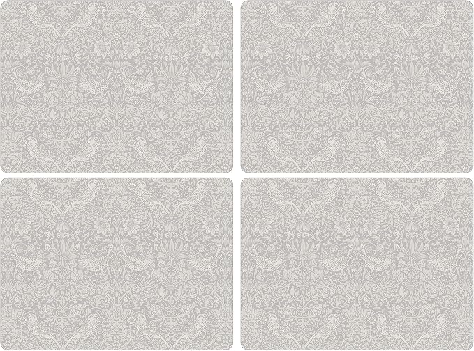 Pimpernel - Morris: Strawberry Thief (Set of 4) 16x12 Mat