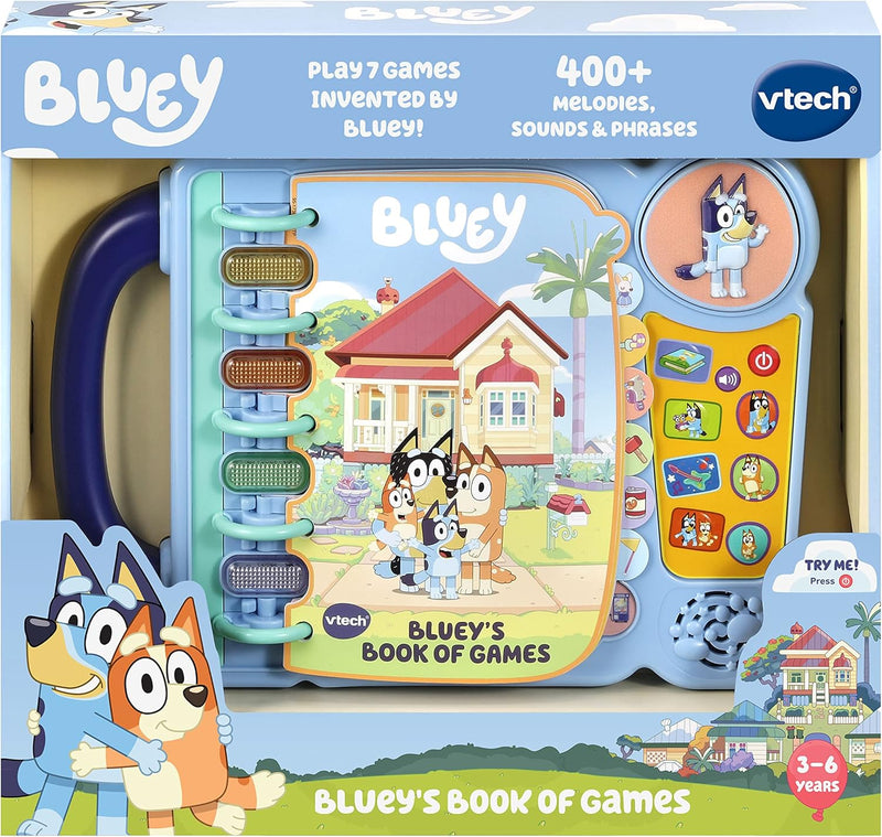 Vtech - Bluey's Book of Games (English Version)