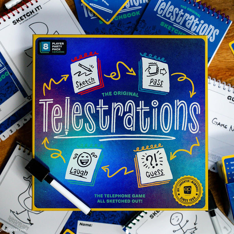 USAopoly - Telestrations | 8 Player Game