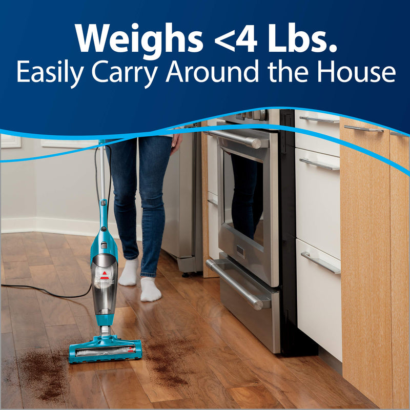 BISSELL Featherweight Turbo 2610B Stick Vacuum, Blue