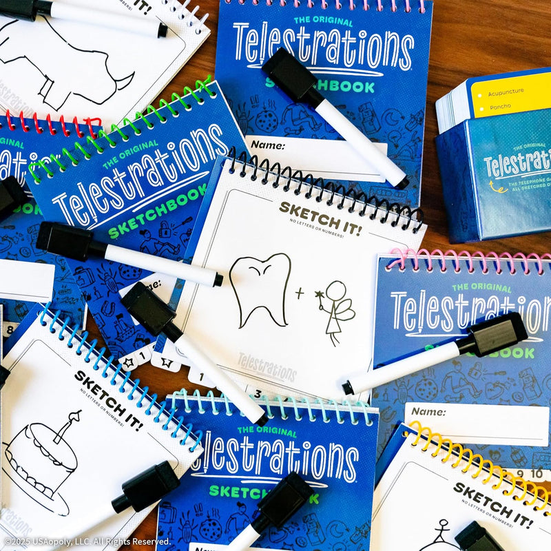 USAopoly - Telestrations | 12 Player Party Pack Game