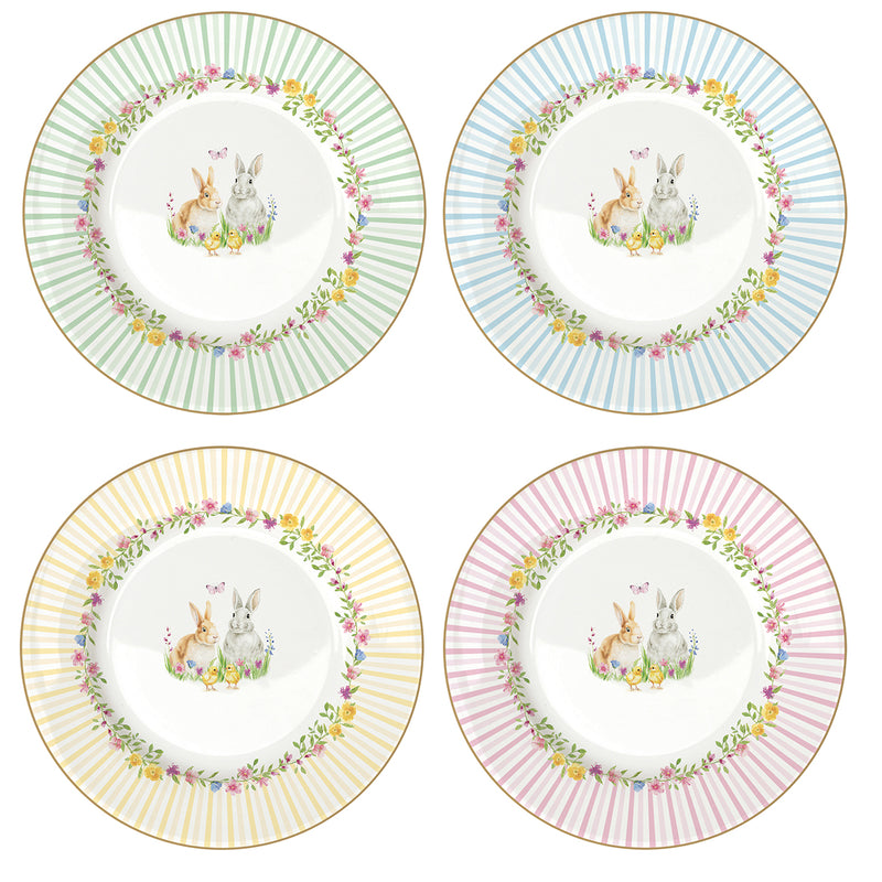 Easy Life - HAPPY EASTER - Dessert Plate -  Set of 4 | 19 cm / 7.5 in