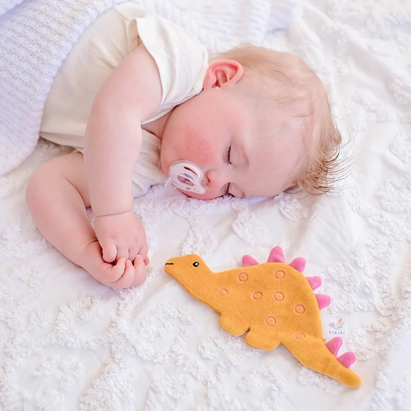 TIKIRI - BABY STEGOSAURUS W/CRINKLE 4"H