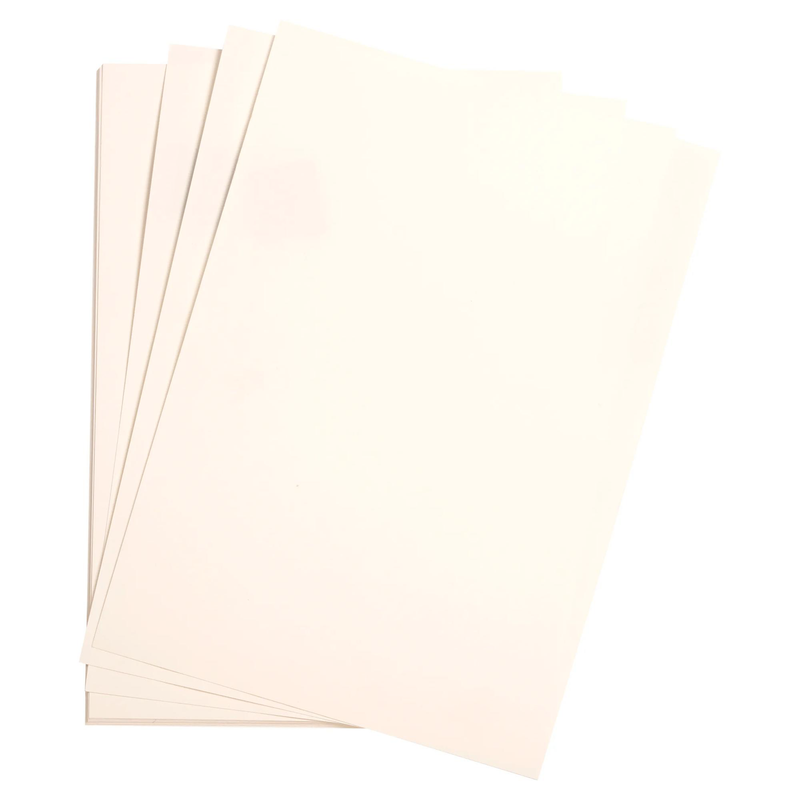 Pack of Color Drawing Paper Etival Color 160G white 25 sheets (29.5 x 43.3 in)