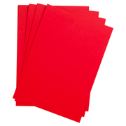 Pack of Color Drawing Paper Etival Color 160G bright red 24 sheets (29.5 x 43.3 in)