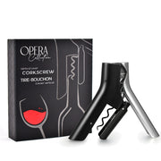 Natural Living - Opera - Vertical Lever Corkscrew — lever corkscrew and gift box.