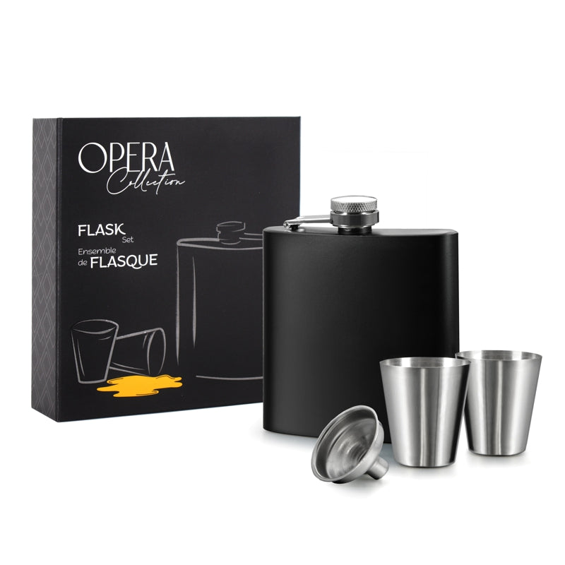 Natural Living - OPERA 4-piece Flask Set