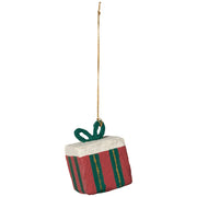 Merry Medley Mache Christmas Tree Ornament — possible assortment styles; one random ornament included