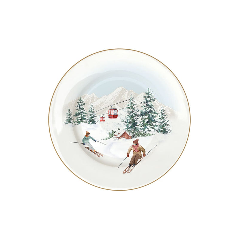 Easy Life - CHALET - Dessert Plate - Set of 4 | 19 cm / 7.5 in