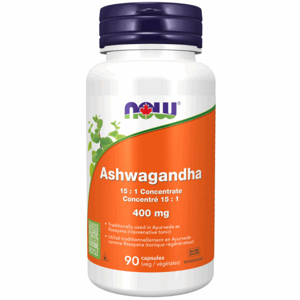 Now - Ashwagandha EXT 400MG 90VCAP