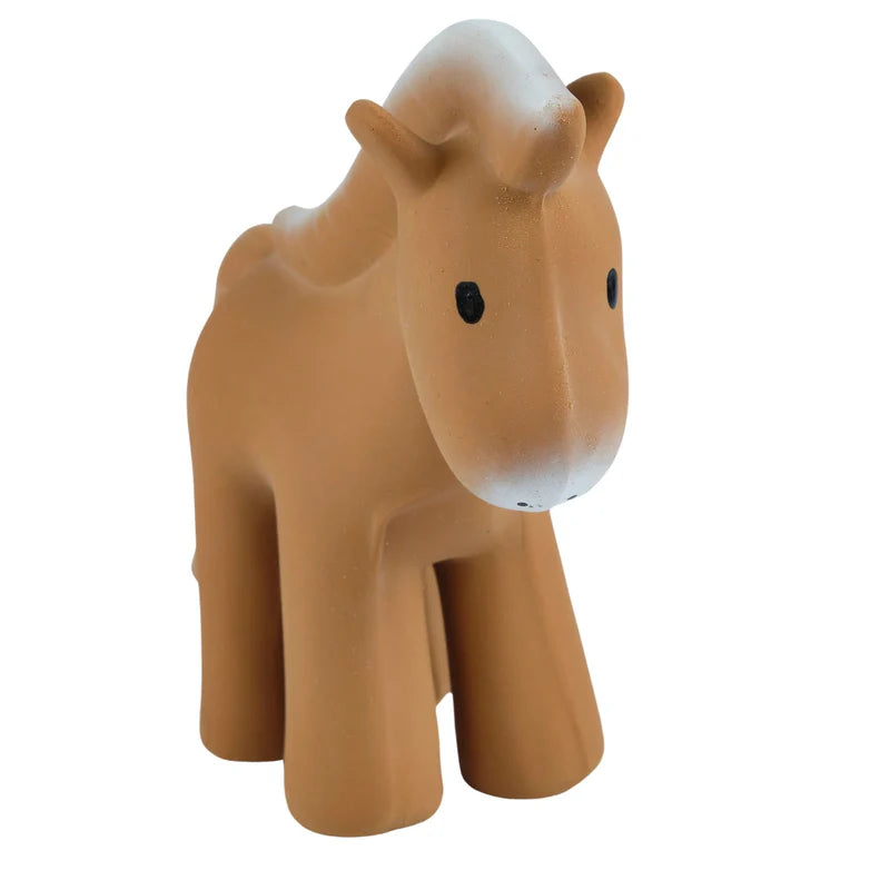 TIKIRI - HORSE NATURAL RUBBER TOY 5"H