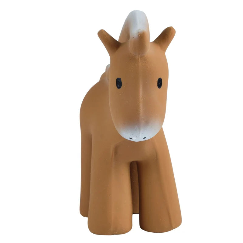 TIKIRI - HORSE NATURAL RUBBER TOY 5"H