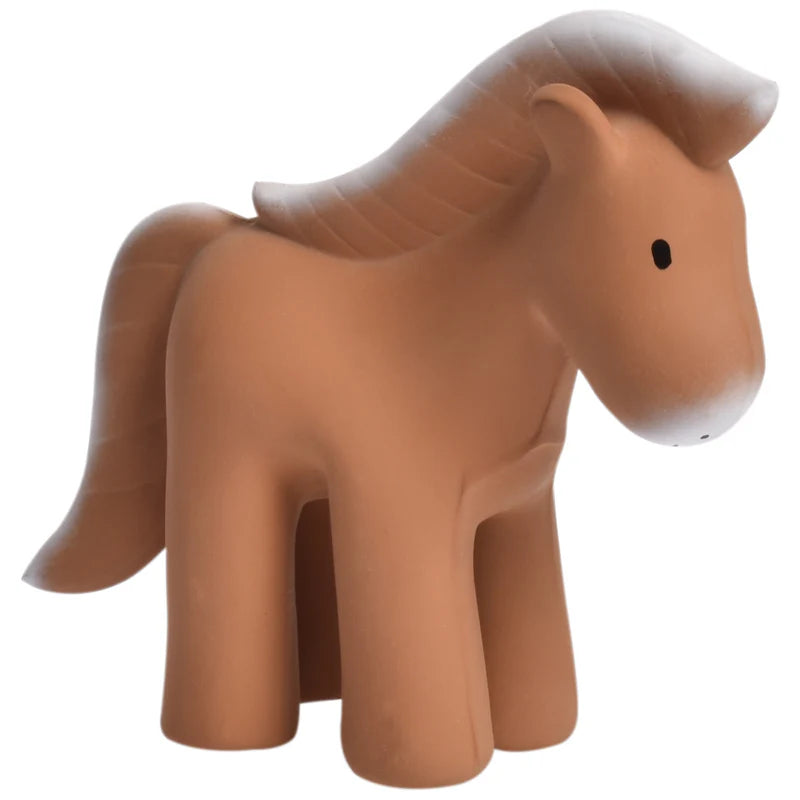 TIKIRI - HORSE NATURAL RUBBER TOY 5"H