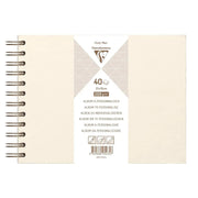Iridescent hardcover album 200G 40 sheets (8.3 x 6.3 in)